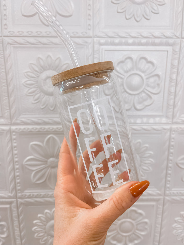 COFFEE Glass Coffee Cup