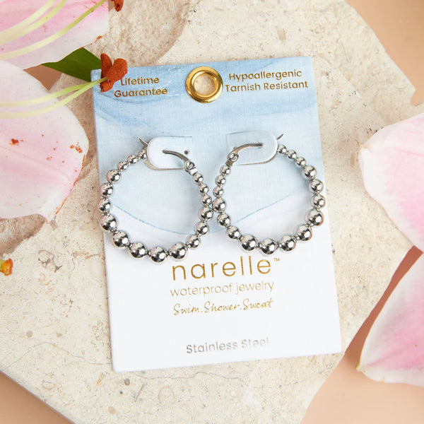 Gold / Silver Bubble Hoops