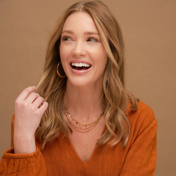 Gold / Silver Disc Chain