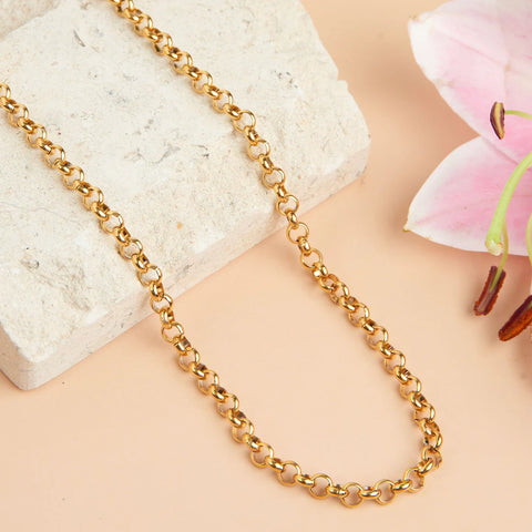 Cable Chain Link Necklace