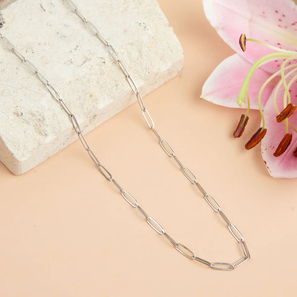 Gold / Silver Paperclip Necklace
