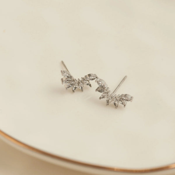 Waterproof Silver Mini Crawler Sparkle Studs