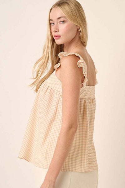 Gingham Blouse [2 Colors]