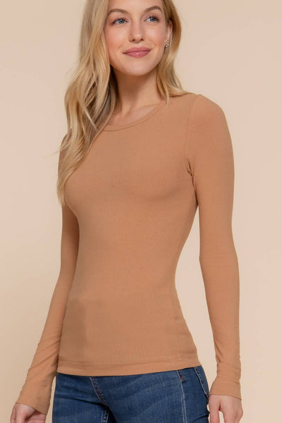 Buttery Soft, Stretchy Long Sleeve Top