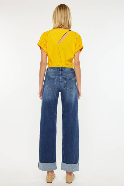 The Kolby High Rise Wide Leg Jeans