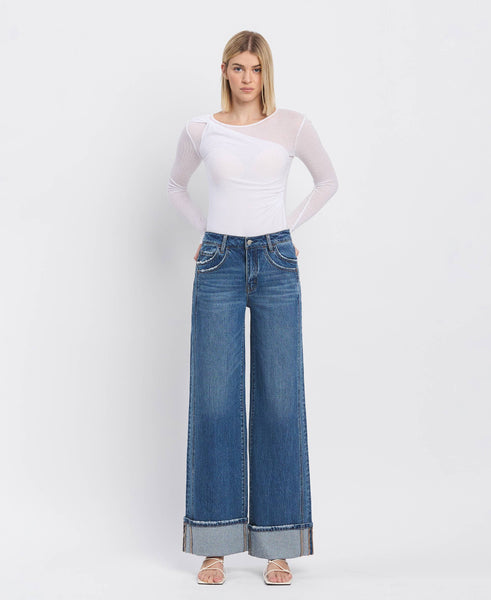 The Emerson Wide Leg Jeans
