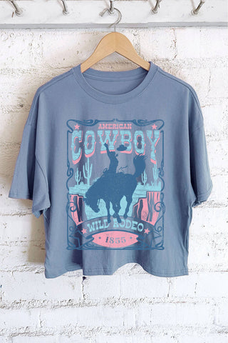 Rodeo Cowboy Boxy Graphic Tee