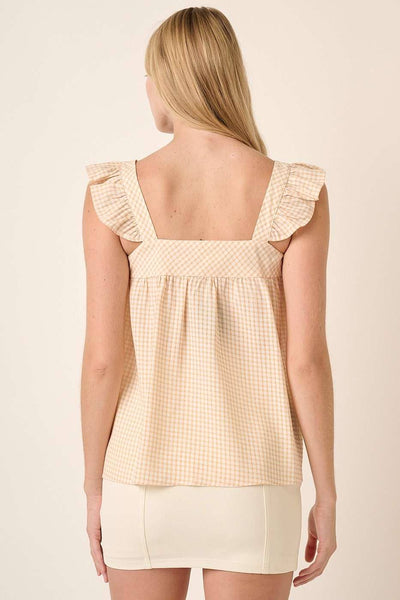 Gingham Blouse [2 Colors]