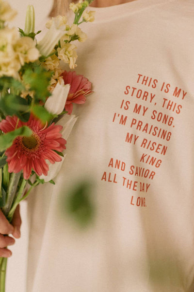 My Risen King Short Sleeve Graphic Tee