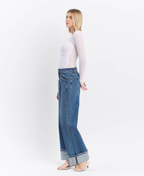 The Emerson Wide Leg Jeans