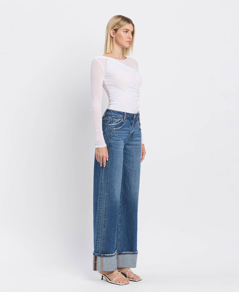 The Emerson Wide Leg Jeans