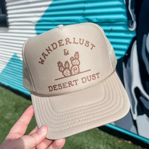 Wanderlust + Desert Dust Trucker Hat