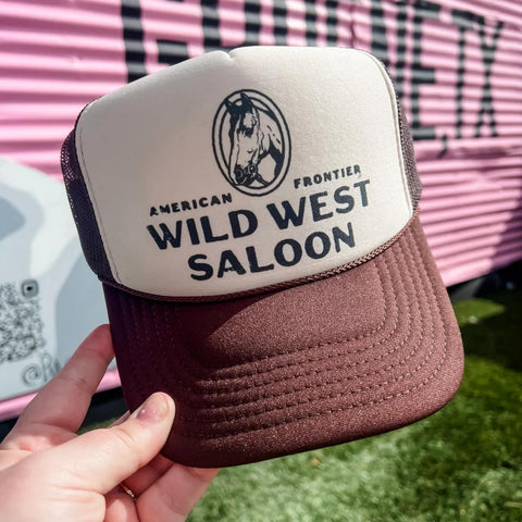 Wild West Salloon Trucker Hat