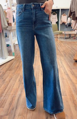 Cello Super Stretch Wide Leg Jeans