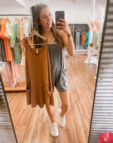 On Repeat Slouchy Romper {2 Colors}