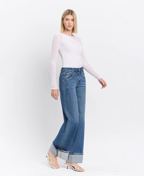 The Emerson Wide Leg Jeans