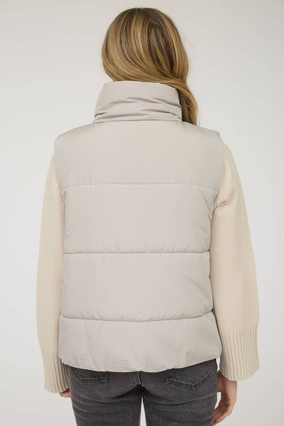 Slate Grey Puffer Vest