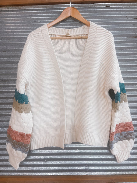 The Dylan Color Block Cardigan