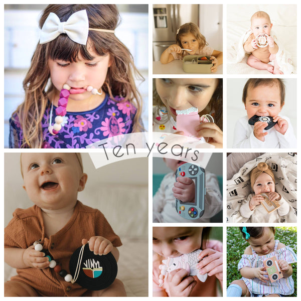 The Aster - Teething Necklace for Mama