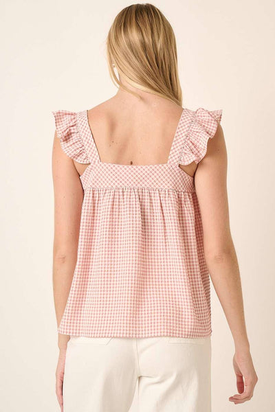 Gingham Blouse [2 Colors]