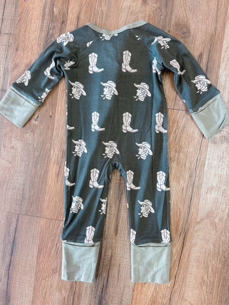 Retro Cowboy Bamboo Sleeper