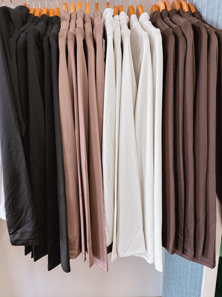Seamless Mock Neck Bodysuits