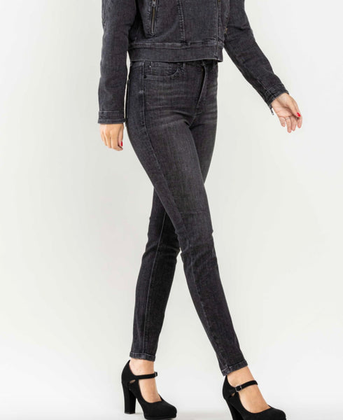 Judy Blue Black Wash Skinny Jeans