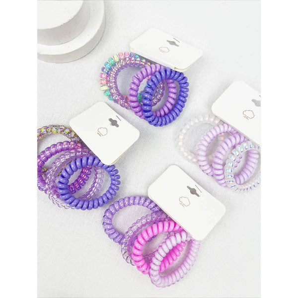 4 Pack Hair Coils [Assorted Colors]