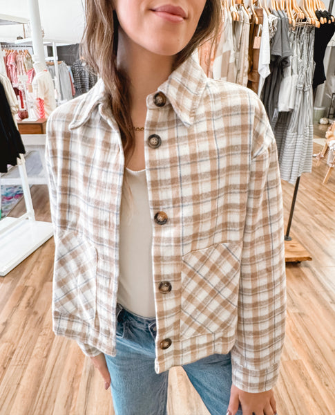 The Etta Plaid Jacket