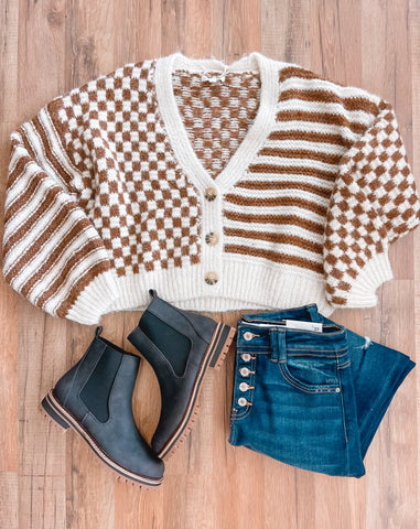 Hello, October Cropped Cardigan