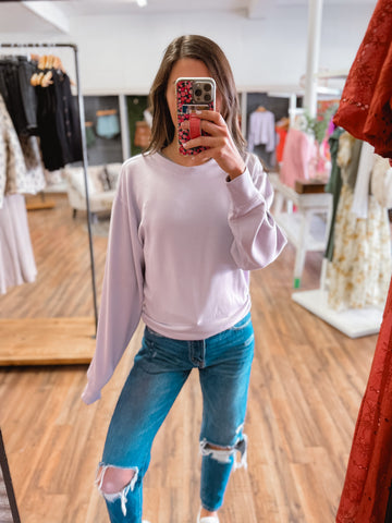 Lavender Sweatshirt