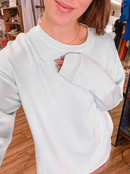 Sea Spray Crewneck