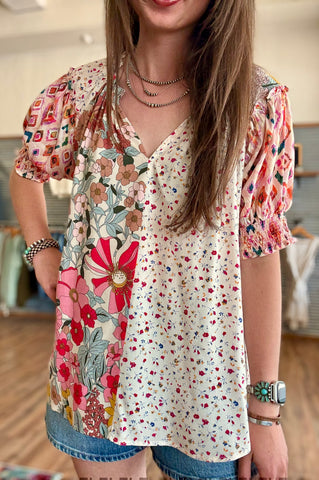 Mix and Match Peasant Top