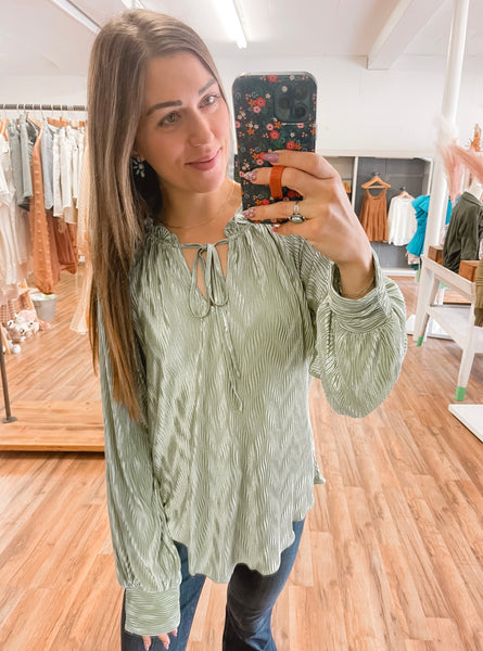 The Katy Blouse {2 colors}