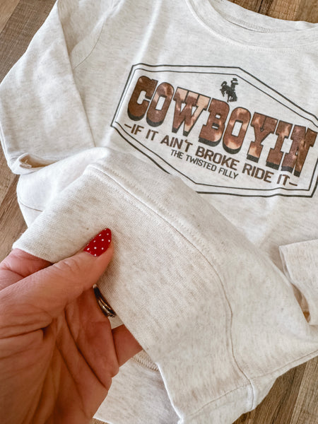 Cowboyin' Long Sleeve Tee