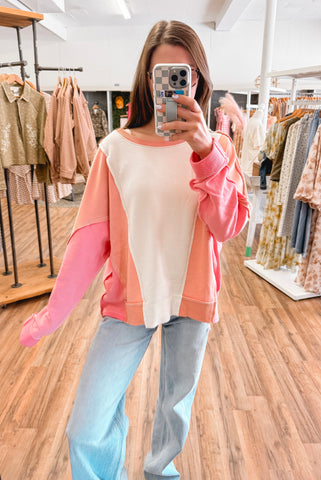 Lunch Date Spring Sweatshirt