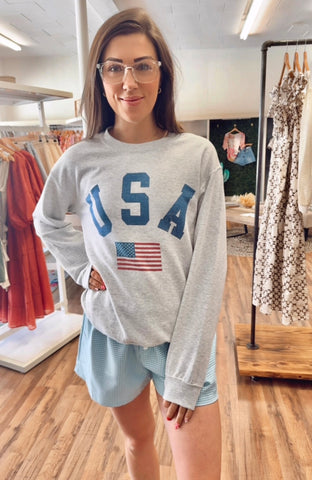USA Crewneck Sweatshirt
