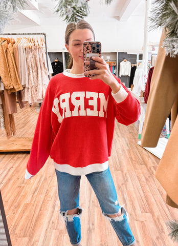 MERRY Crewneck Sweatshirt