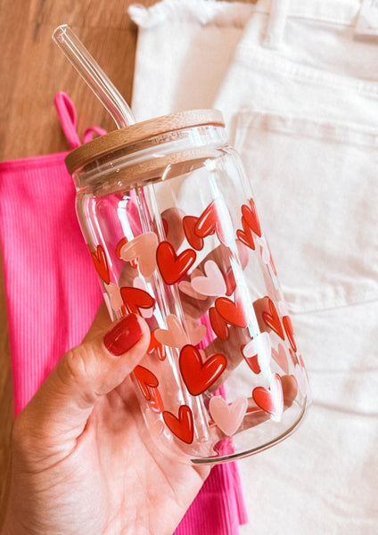 Have My Heart Glass Coffee Cup