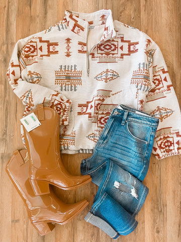 The Salado Aztec Pullover