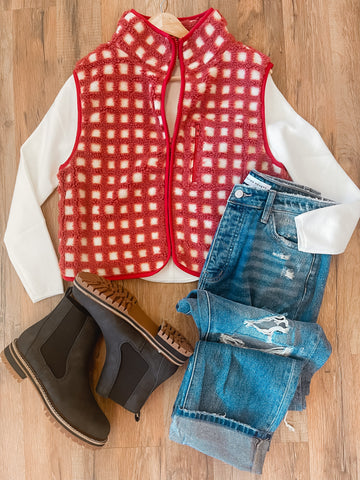 GBR Checkered Vest
