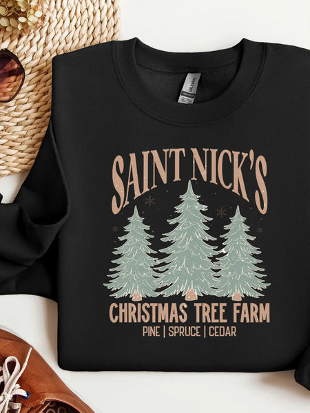 Saint Nick's Tree Farm Sweatshirt