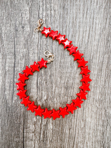 Red Star Hat Chain