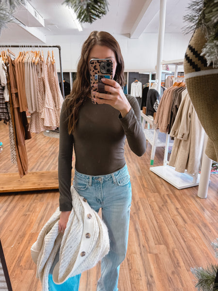Buttery Soft, Stretchy Long Sleeve Top