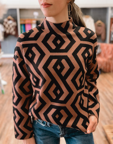 Patterns Geo Sweater