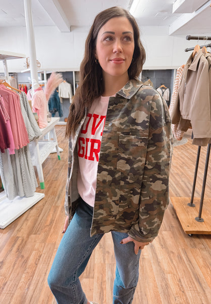 Cover Me in Camo Jacket