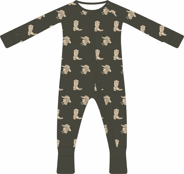 Retro Cowboy Bamboo Sleeper