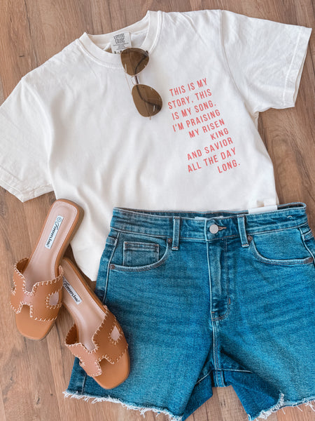 My Risen King Short Sleeve Graphic Tee