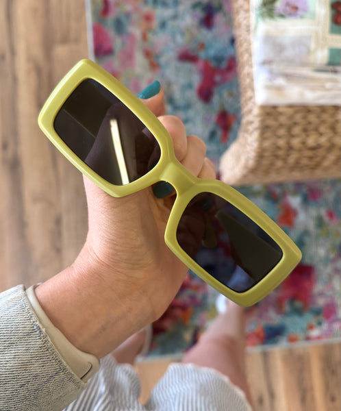 Future's Bright Rectangle Sunnies
