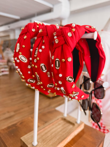 Football Studded Headband
